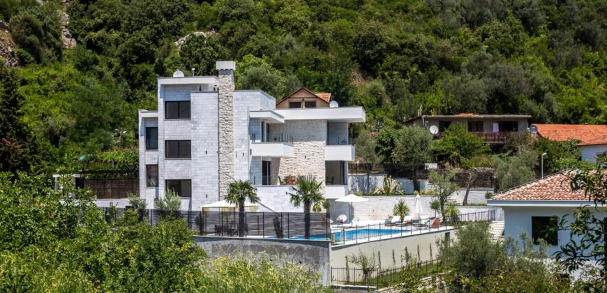 Vila White Olive s pogledom na more-Djenovići